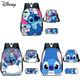 thumbnail image 2 of Disney-mochila de Anime de Lilo & Stitch para niños, Bolsa Escolar con figuras de dibujos animados de una sola capa, bolsa de almacenamiento de viaje, regalos, 2 of 5
