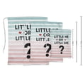 thumbnail image 3 of Darling Souvenir Sacs de Fête de Bébé Multicolores avec Cordon de Serrage 15 Pcs, 3 of 5