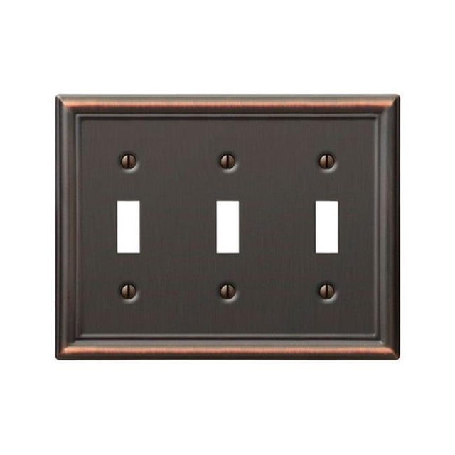149TTTDB 3 Toggle Bronze Vieilli Chelsea Assiette Murale