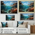 thumbnail image 4 of Designart "Reef's Mirror Water Image" Nautical & Beach Floater Framed Wall Art Print, 4 of 7
