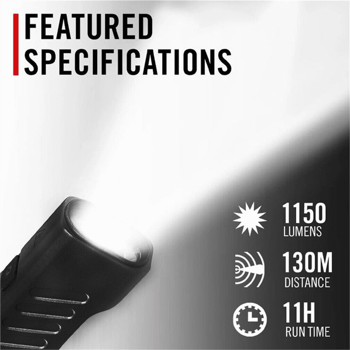 Coast Slayer Pro LED 1150 Lumens USB-C Flashlight