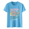 thumbnail image 4 of TZEWGL T-Shirts pour Fille Garçon Imprimé Col Rond Manches Courtes Vêtements pour Enfants Taille 5-6T, 4 of 6