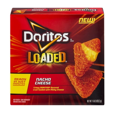 Doritos Loaded Nacho Cheese Breaded Cheese Snacks, 15 oz - Walmart.com