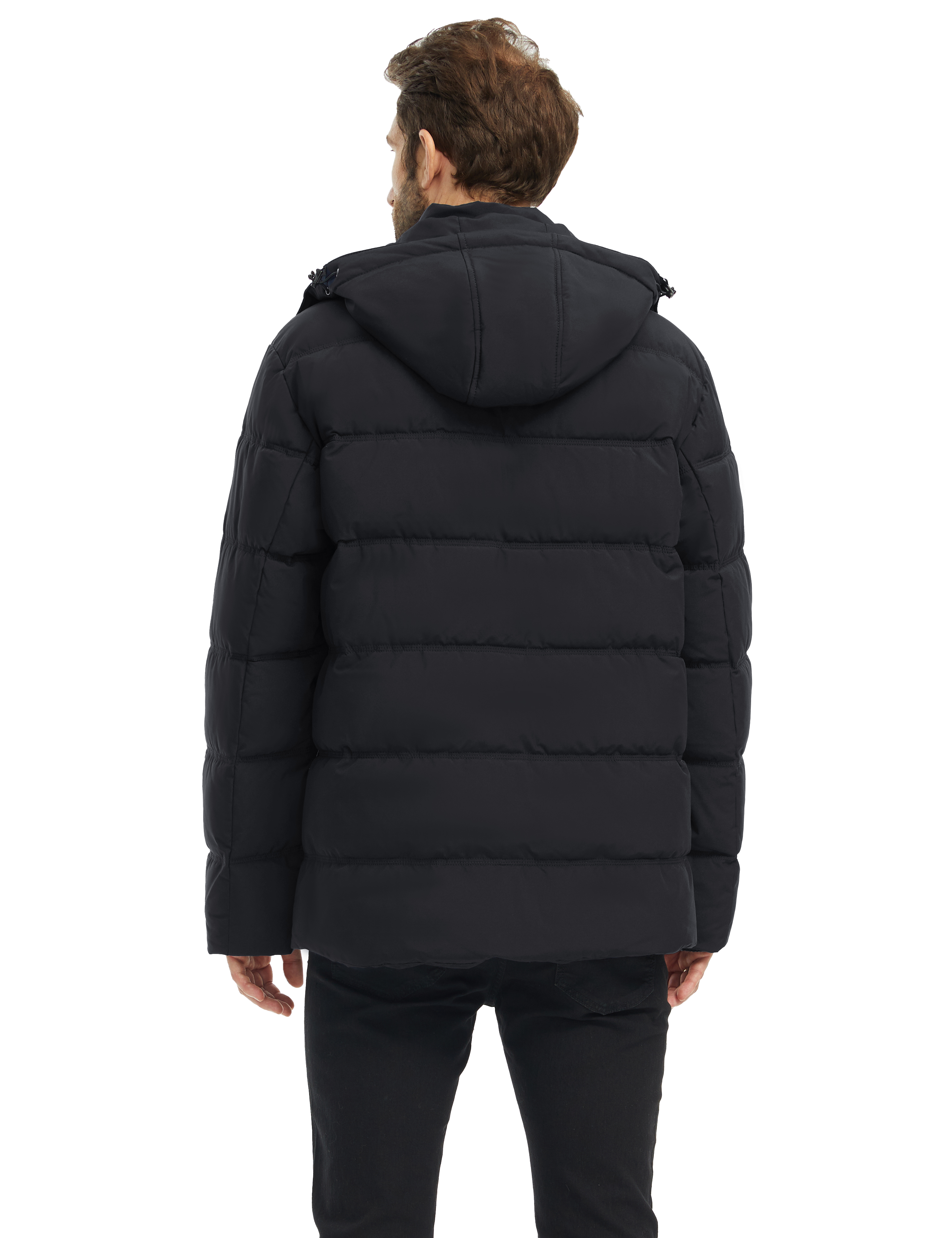 Wantdo Men's Waterproof Winter Puffer Jacket, Black photo 8