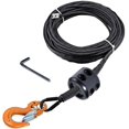 thumbnail image 2 of 1 topes de goma compatibles con cables trenzados KFI ATV para proteger los ganchos de tracción y las cuerdas sintéticas del desgaste. Sincero Electrónica, 2 of 5