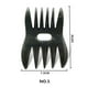 thumbnail image 4 of 2x Wide Comb Angle Adjustment rge Coarse Hairdressing Home Salon Multitool Barber Styling Tool Zulema peine de dientes anchos con cabeza de aceite, 4 of 5