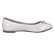 thumbnail image 3 of Balerinas Tropicana Plata Niña Antiderrapante Casual 12-26.6 plateado 22.5, 3 of 6