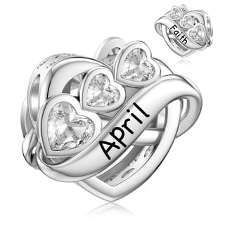 PANDORA Clear Sparkle Charm - 798487C01 - Walmart.com