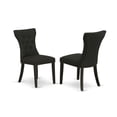 thumbnail image 4 of East West Furniture Dining Room Set Wirebrushed Black, DLGA5-ABK-24, 4 of 4