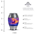 thumbnail image 2 of Yatskia Majestic Stag Small Urns For Human Ashes Keepsake, Urn For Ashes For Women & Men, (Monar 3 Inch, Pack of 4), 2 of 8