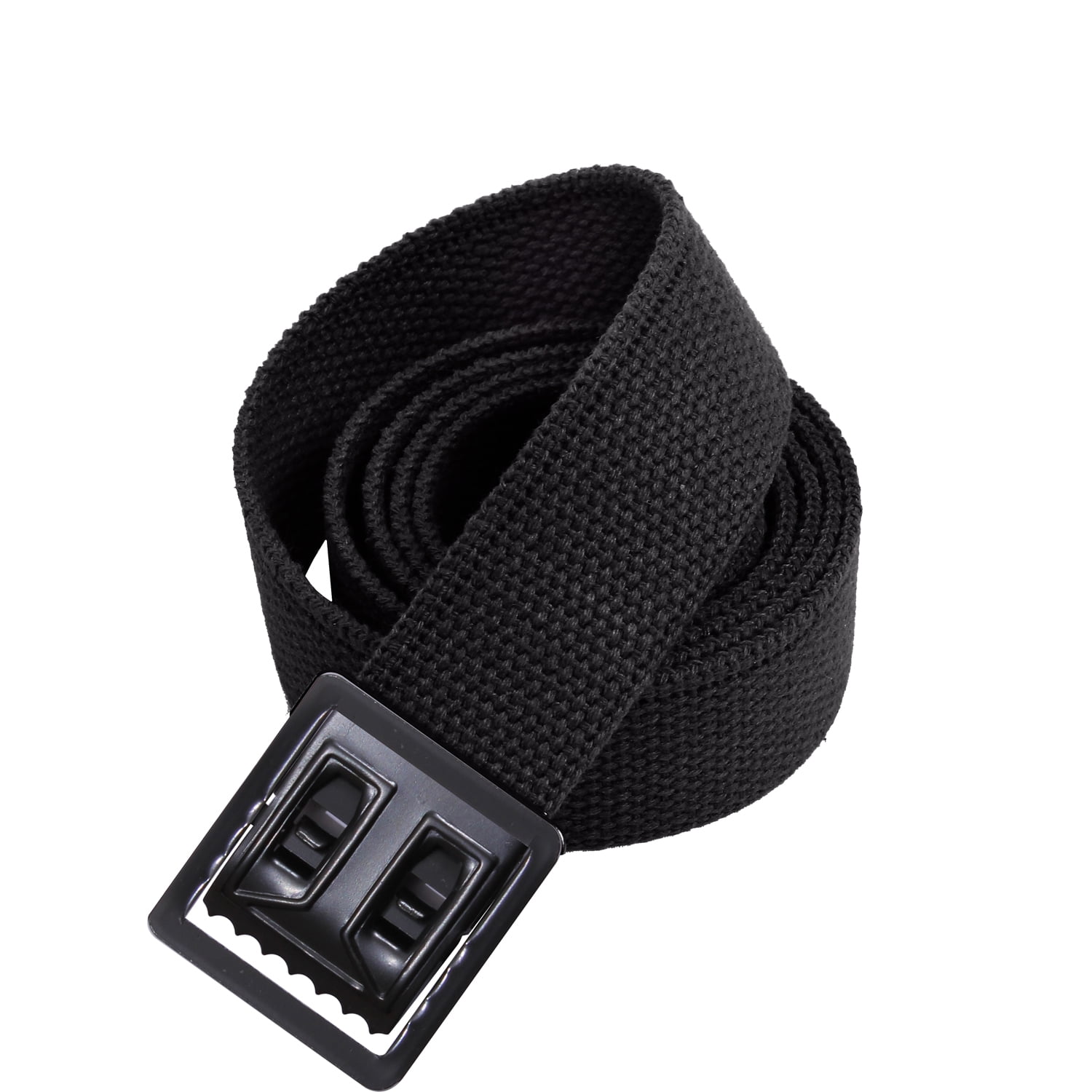Black Nylon Web Belt Black Buckle - Walmart.com