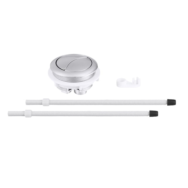 Botón de descarga de inodoro de 48 mm, pulsador de doble descarga, resistente al desgaste, interruptor multiusos para reparación de tanques de agua de