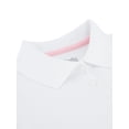 thumbnail image 5 of Wonder Nation Girls Long Sleeve Polo Shirt, Sizes XS-XXL, 5 of 6