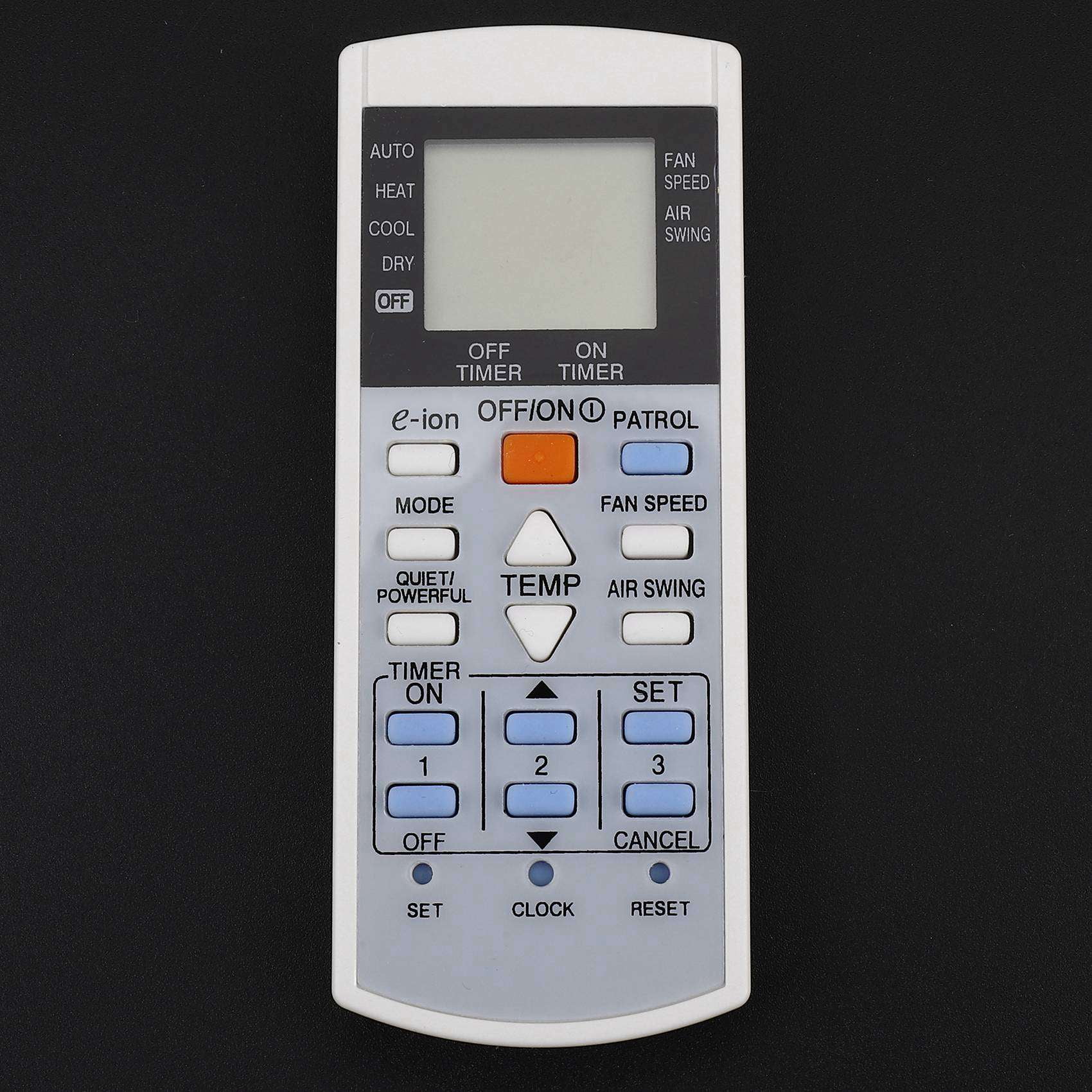 Control Remoto Universal Para Aire Acondicionado Panasonic - Compatible Con Modelos A75C3407, KTSX003, A75C3297, A75C3623, A75C3625 | Recambio Original Alternativo