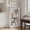 white, variant on YQ JENMW 5-Tier Narrow Bookcase,Tall Bookshelf Storage Organizer,Open Display Shelf for Living Room,Bedroom,Home Office,White