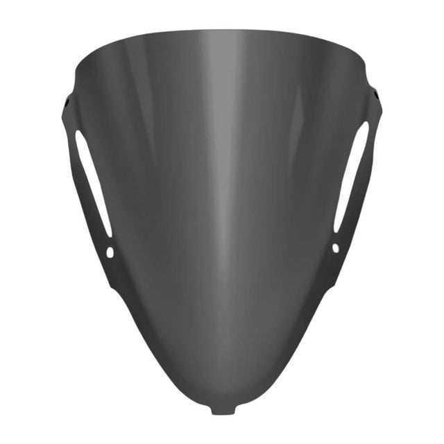 El deflector del viento del parabrisas de motocicleta aumentó la pieza de actualización de accesorios de alto rendimiento elegante parapara ZX6R 2024 Negro