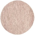 thumbnail image 2 of Safavieh Abstract Delia Distressed Wool Area Rug, Beige/Rust, 6' x 6' Round, 2 of 7