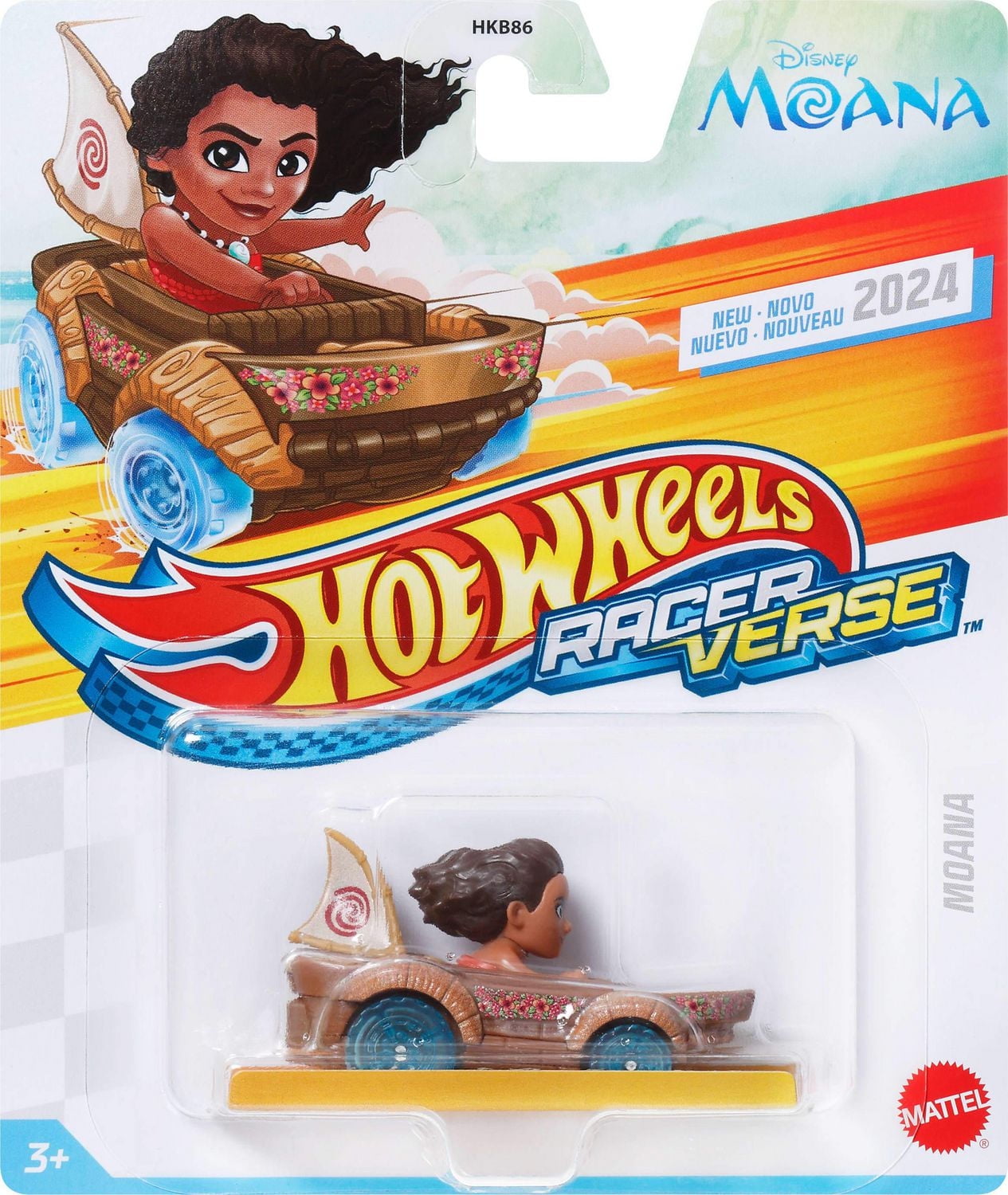 Hot Wheels RacerVerse Die-Cast Vehicle with Pop Culture Character Driver (Styles May Vary)