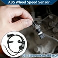 thumbnail image 2 of Unique Bargains ABS Wheel Speed Sensor Rear Left ABS Sensor Anti-lock Braking System Sensor No.919202K000/2ABS2609 for Kia Soul 2010-2013, 2 of 7