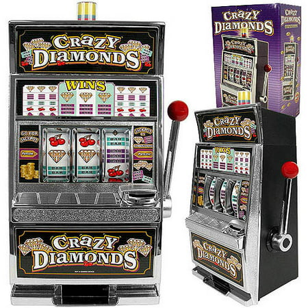 Crazy Diamonds Slot Machine Bank