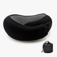 thumbnail image 1 of 2025 Memory Foam Travel Neck Pillow With Gel Center - Ultimate Comfort And Support, 1 of 5