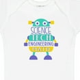 thumbnail image 4 of Inktastic Robot Science Tech Engineering Math Boys or Girls Baby Bodysuit, 4 of 5