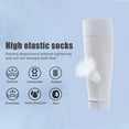 thumbnail image 7 of Football Socks Anti-friction Foot Protector Socks for Outdoor (White Adult ), 7 of 7