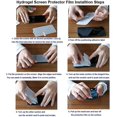 thumbnail image 2 of 2 protectores de pantalla compatibles con iPhone 8 Plus/iPhone 7 Plus (5.5") Película protectora de hidrogel de TPU suave de alta sensibilidad [no vidrio templado,, 2 of 5