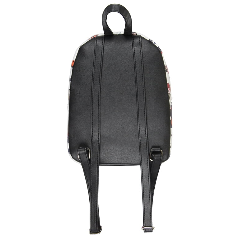 Faux Leather Mini Backpack with Anime Print, Adjustable Straps, 4 Pockets My Hero Academia Anime Chibi Faux Leather 11 main image 3