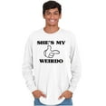 thumbnail image 3 of Funny Cute Matching Set Weird Couple Men's Long Sleeve Tee T Shirt Brisco Brands M, 3 of 7
