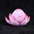 thumbnail image 5 of Lámpara de Buda con forma de loto de colores Luz de noche de nenúfar Linternas de flores (rojas), 5 of 5
