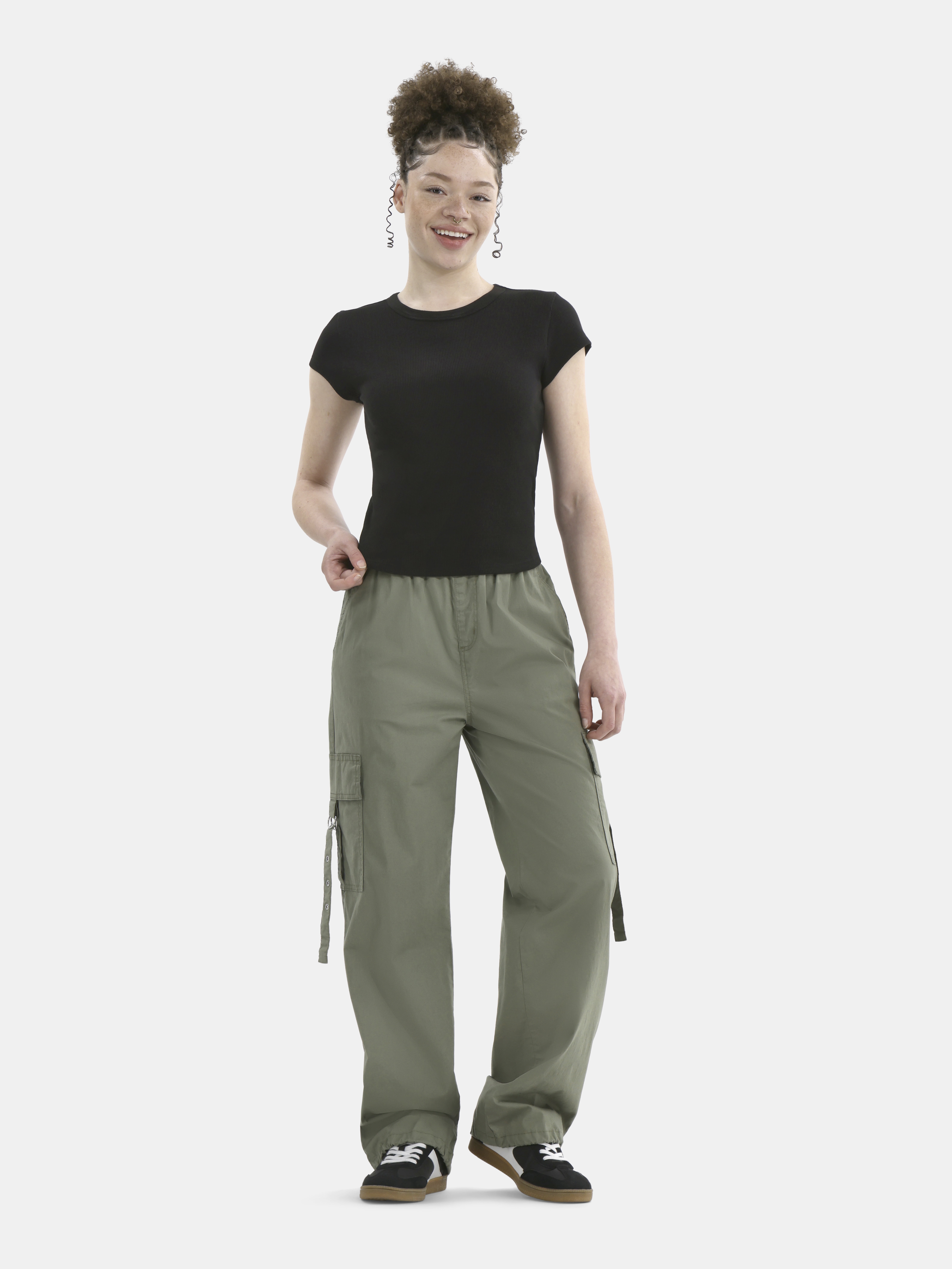 No Boundaries Waffle Tee, Women's
