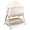 White, variant on 4 in 1 Baby Bassinet Bedside Sleeper W/ Wheels,Storage Basket,Adjustable 7 Heights,Mosquito Net,Matress,Breathable Mesh Crib for Infants Toddler,Grey
