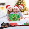 thumbnail image 2 of Montessori Learning Toys Hanging Christmas Train Set Christmas Train Toy For Boys Girls, Train Toy Set Around Under The Christmas Tree, Best Christmas Decoration Indoor For Families, 2 of 5