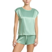 Satin Sleep Cap Sleeve Tee
