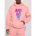 thumbnail image 4 of Sudadera con capucha con estampado de eslogan, sudaderas con capucha geniales para hombres, sudadera con capucha de diseño gráfico informal para hombres con bolsillo de canguro para el otoño de invier, 4 of 4