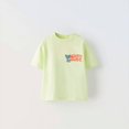 thumbnail image 2 of Camiseta de marca para niños, ropa de verano, disfraz de bebé, camisa Base de cuello redondo, Tops de moda de nuevo diseño, estampado lindo, manga corta, 2 of 5