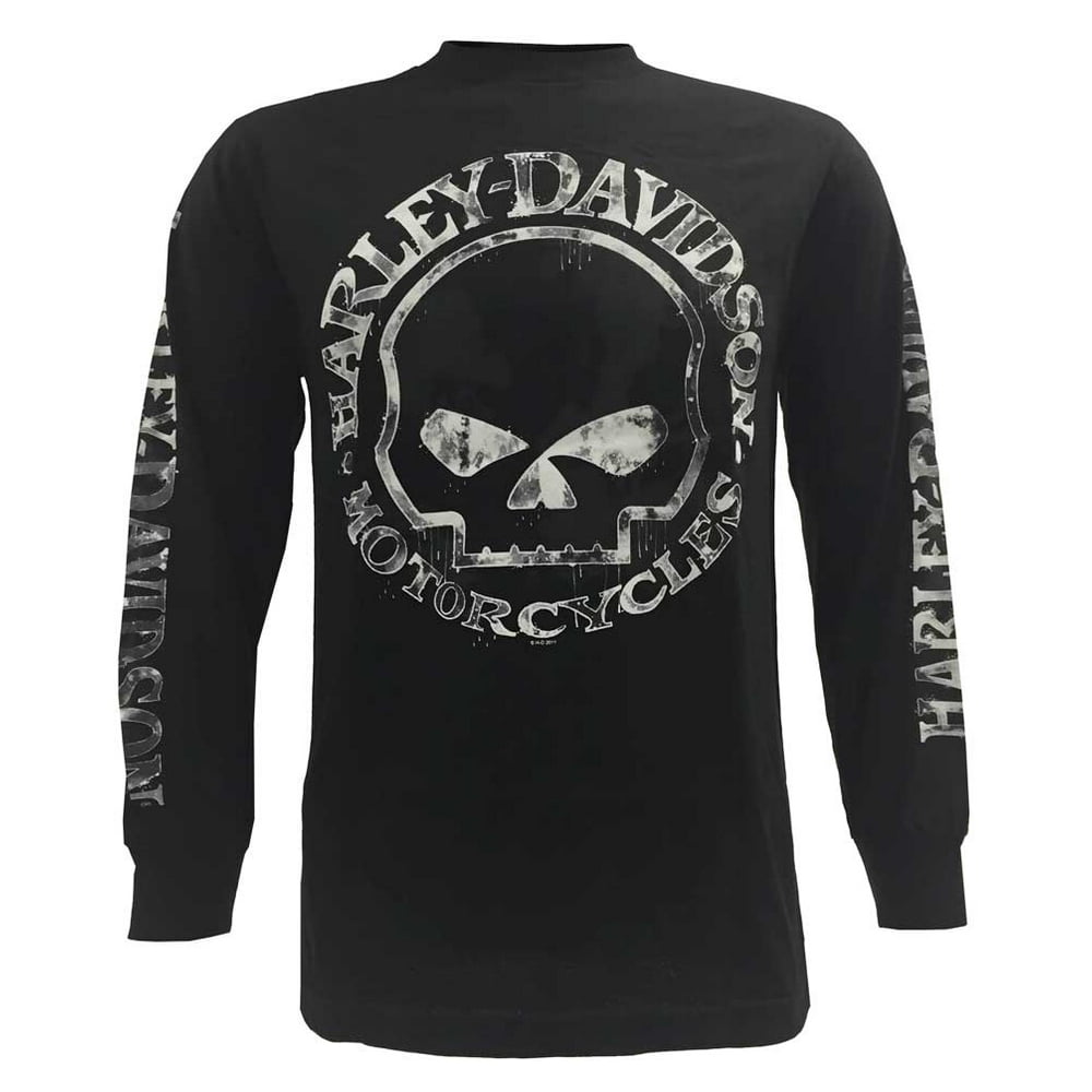 harley davidson willie g skull shirt