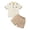 A127-Beige, variant on NOLDARES Toddler Baby Boy Clothes Print Short Sleeve T-Shirt Tops Shorts Set 2 Piece Summer Outfits Blazer,3-4 Y