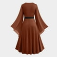 thumbnail image 6 of Fewfanhot Women Dresses Plus Size Renaissance Dress for Women Medieval Fairy Halloween Dress, 6 of 8