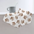 thumbnail image 6 of KLL Retro Squirrel Ultra Absorbent & Soft Hand Towels for Bath, Hand, Face, Gym and Spa-27.5x16in, 6 of 7