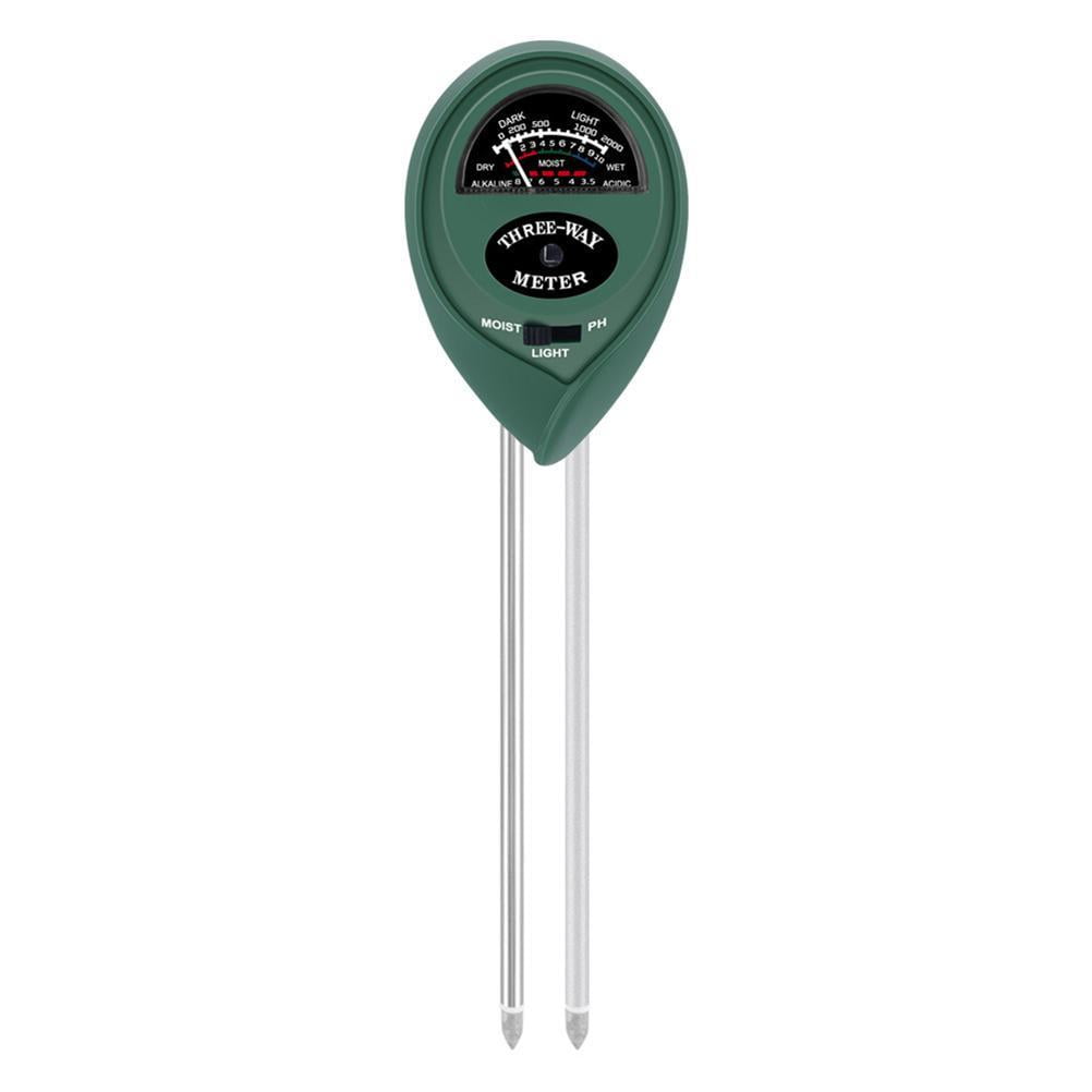 DTOWER 3 in 1 Soil Detector for Soil Moisture Light and PH Testing Soil