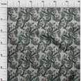 thumbnail image 3 of oneOone Georgette Viscose Gray Fabric Tropical Craft Projects Decor Fabric Printed By The Yard 42 Inch Wide, 3 of 5