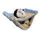 thumbnail image 4 of Hamaca colgante para animales pequeños, cama suave y cálida de doble capa, jaula para mascotas pequeña, hamaca para ardilla, hámster, hámster dorado S azul, 4 of 5
