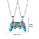 thumbnail image 2 of Collar de pareja con imán de hierro | Conjunto romántico a juego para hombre y mujer | Regalo de San Valentín con cadena ajustable y aleación | Amor y compromiso, 2 of 2
