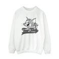 thumbnail image 1 of Tom And Jerry Womens Greyscale Square Sweatshirt, 1 of 1