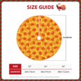 thumbnail image 2 of Salouo fall retro maple leaf Christmas Tree Skirt 48" Farmhouse Christmas Decorations Snowman Xmas Tree Skirt Tree Mat for Holiday Party Decor, 2 of 8