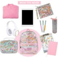 thumbnail image 6 of Packed Party Flower Shop Clear Confetti Backpack; Women's Fashion Book Bag; For Ladies at School, Work, Travel, and the Beach (Medium), 6 of 7