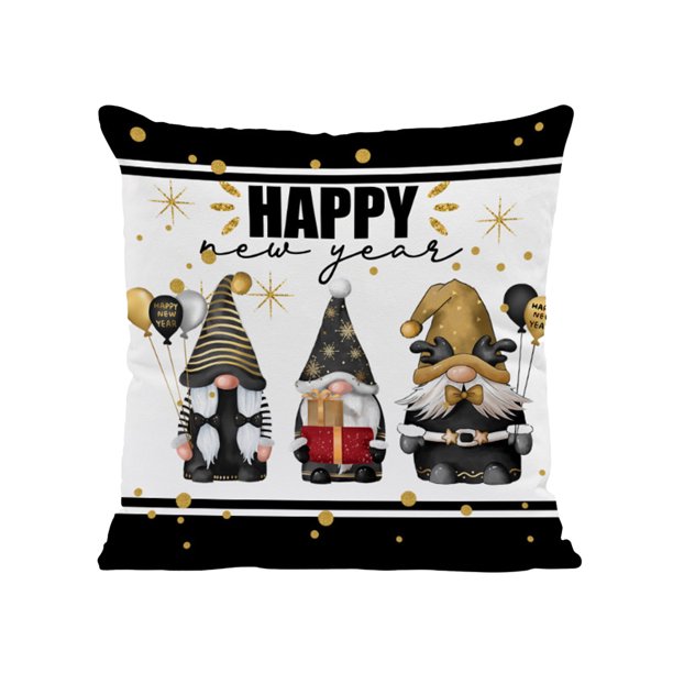 Sofa Vama Ropa de Cama Funda de almohada navideña para el hogar y el sofá de la sala de estar, decoración para fiestas. for Navideño