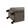 Wrangler 5 pc Softside Spinner Travel Luggage Set, Khaki